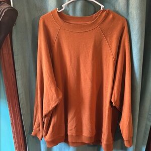 Cozy Rust Orange Sweater